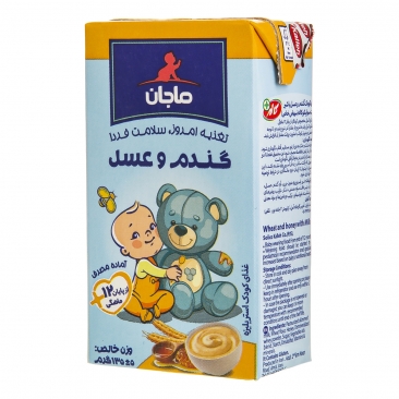 غذاي كودك گندم و عسل ماجان - 135 گرم - آباج مارکت