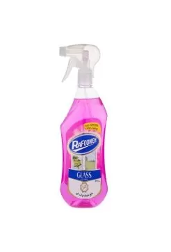مايع شيشه پاك كن صورتي رافونه - 500 ميلي ليتر - آباج مارکت