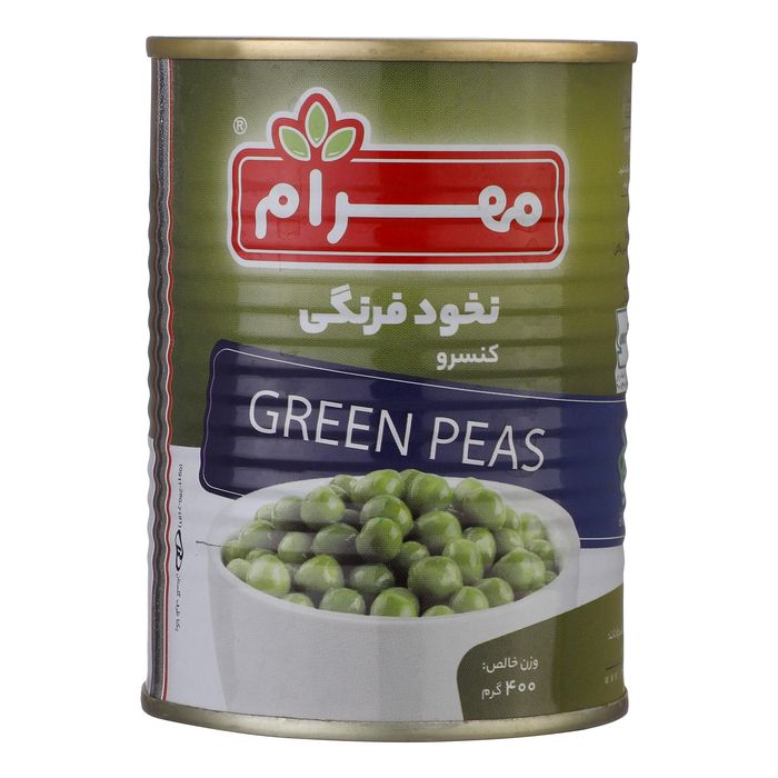كنسرو نخود سبز(فرنگي) يك و يك -400گرم - آباج مارکت