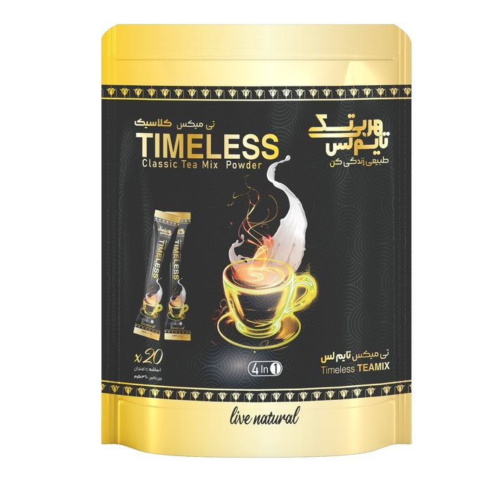 شیر چای Alitea علی تی لاته جینسینگ دار بسته 18 عددی – 20 گرم - آباج مارکت