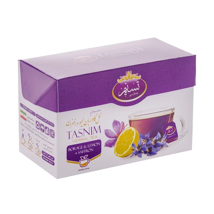 دمنوش كيسه اي گل گاو زبان بهرامن- 12*20گرم - آباج مارکت