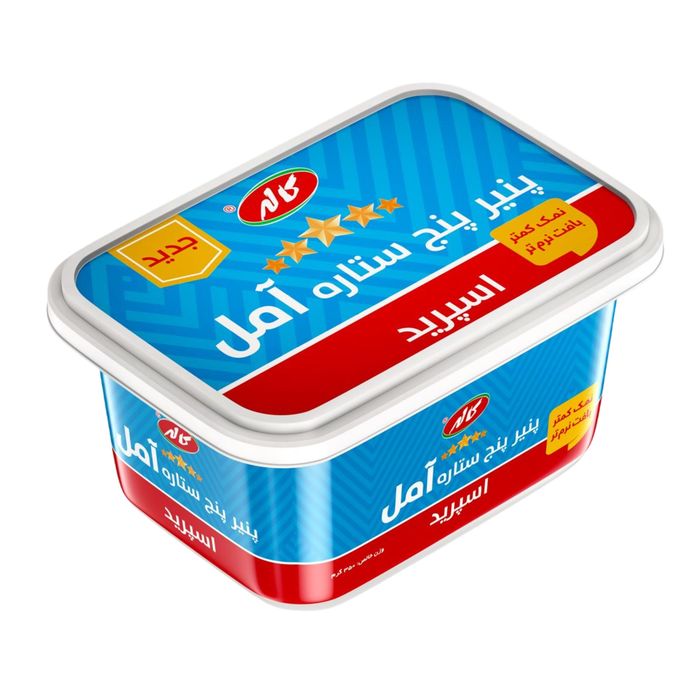 پنير پنج ستاره آمل اسپريد 350گرمي