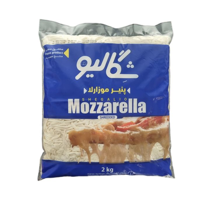 پنير پيتزا موزارلا 2000گرم -فرمولB2